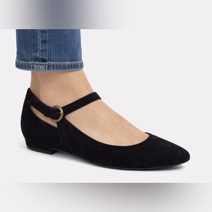 Naturalizer Black Mary Jane Flats